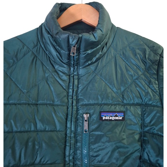 Patagonia Radalie Jacket Women's Size Small Insulated Green Quilted - Picture 3 of 9